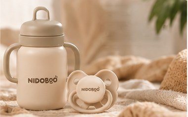 Vaso entrenador y chupeta NIDOBOO